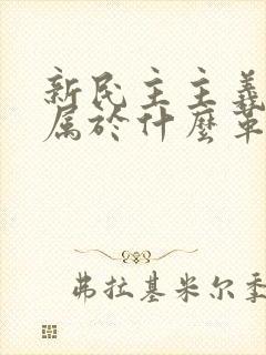 新民主主义革命属于什么革命