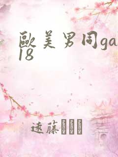 欧美男同gay18