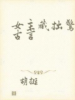 女主藏拙惊艳的古言