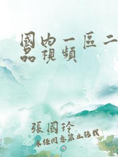 国内一区二区精品视频