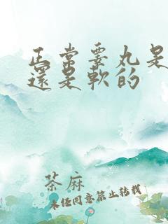 正常睾丸是硬的还是软的