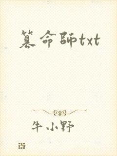 篡命师txt