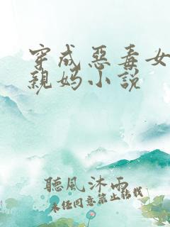 穿成恶毒女配的亲妈小说