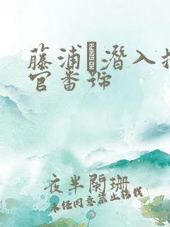 藤浦め潜入搜查官番号