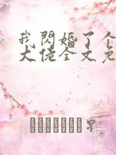 我闪婚了个财阀大佬全文免费阅读