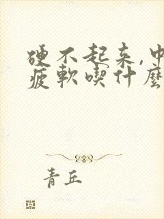 硬不起来,中途疲软吃什么药