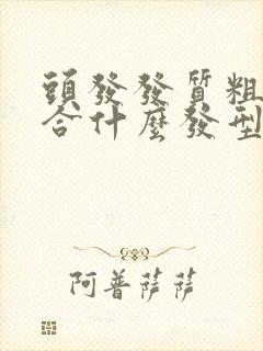 头发发质粗硬适合什么发型