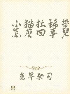 小猫拉稀带血是怎么回事儿