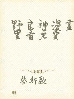 野良神漫画在哪里看免费