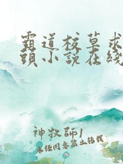 霸道校草求我回头小说在线阅读