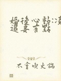 婚后心动:凌总追妻有点