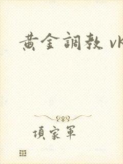 黄金调教 vk