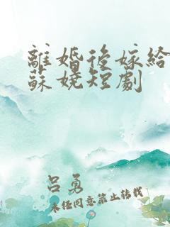 离婚后嫁给小叔苏娆短剧