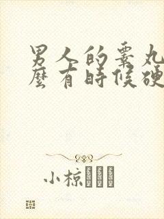 男人的睾丸为什么有时候硬有时候软