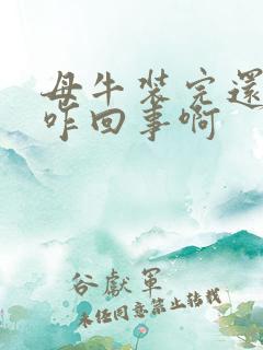 母牛装完还爬牛咋回事啊