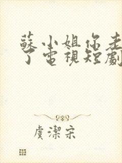 苏小姐你老公掉了电视短剧