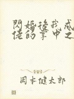 闪婚后我成了大佬的掌中之物更新时间