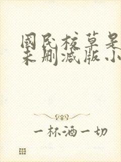 国民校草是女生未删减版小说