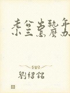 老公出轨年轻的小三怎么办