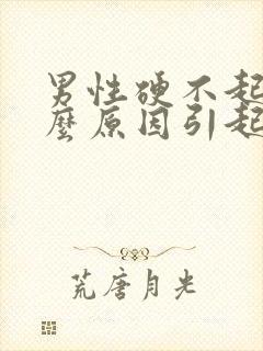 男性硬不起是什么原因引起的