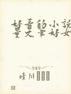 好看的小说高质量文笔好女频