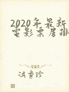 2020年最新电影票房排行榜前十名
