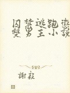 囚禁逃跑惩罚的双男主小说