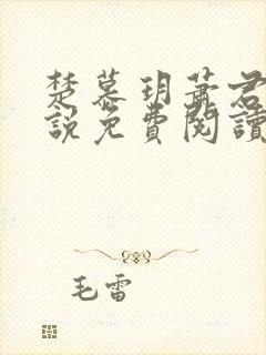 楚慕玥萧君炎小说免费阅读