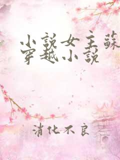 小说女主苏时锦穿越小说