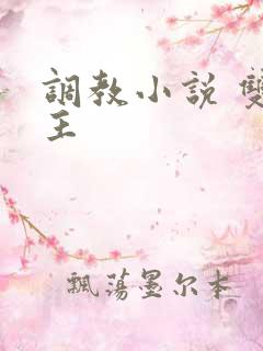 调教小说 双男主