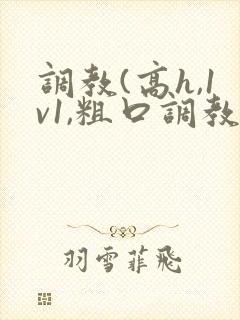 调教(高h,1v1,粗口调教)文
