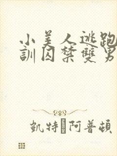 小美人逃跑被教训囚禁双男主小说