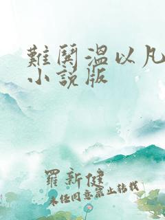 难哄温以凡桑延小说版