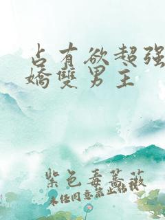 占有欲超强的病娇双男主