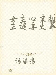 女主心寒离开男主追妻火葬场