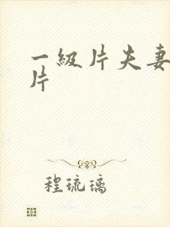 一级片夫妻生活片