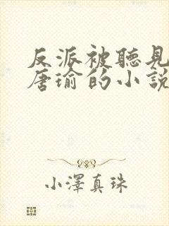 反派被听见心声唐瑜的小说