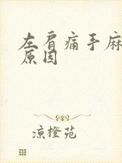 左肩痛手麻什么原因