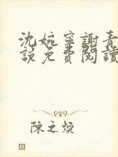 沈婉宁谢青晏小说免费阅读最新章节