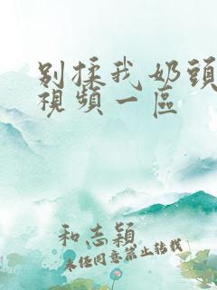 别揉我奶头嗯啊视频一区