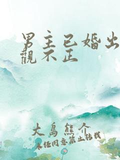 男主已婚出轨三观不正