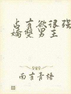 占有欲很强的病娇双男主