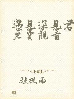 遇见深见君动漫免费观看