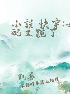 小说 快穿:女配又跪了