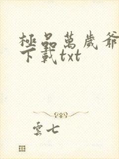 极品万岁爷小说下载txt