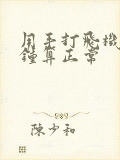 用手打飞机几分钟算正常