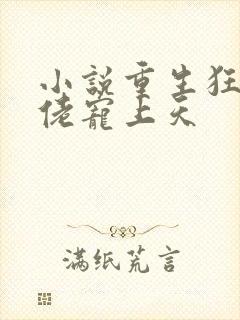 小说重生狂妻大佬宠上天