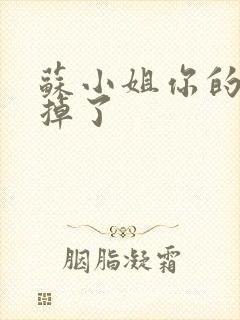 苏小姐你的老公掉了