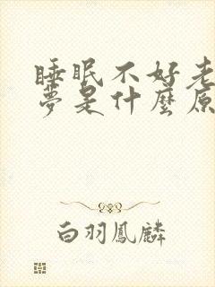 睡眠不好老爱做梦是什么原因