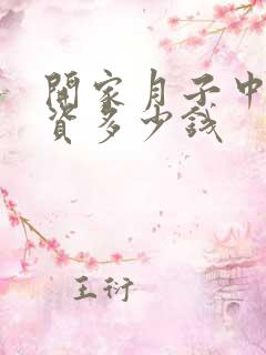 开家月子中心投资多少钱